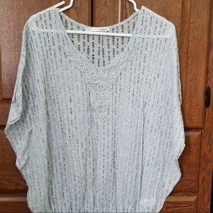 Gray Womens Top